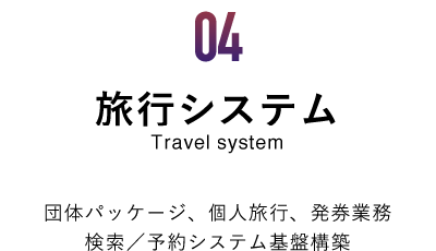 「04旅行システム」タイトル